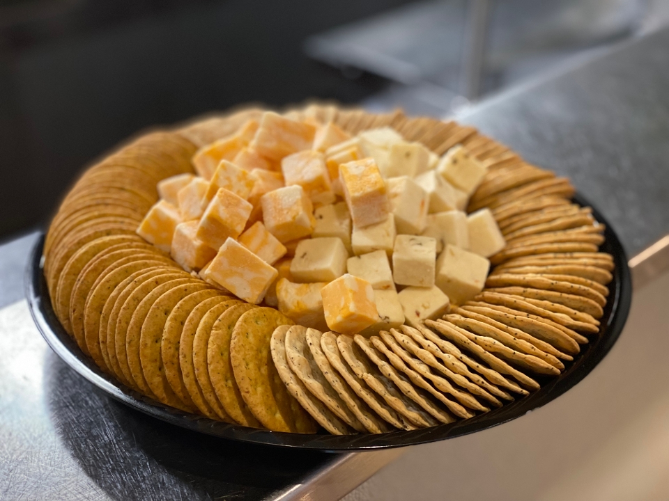 Cheese & Crackers Tray.
