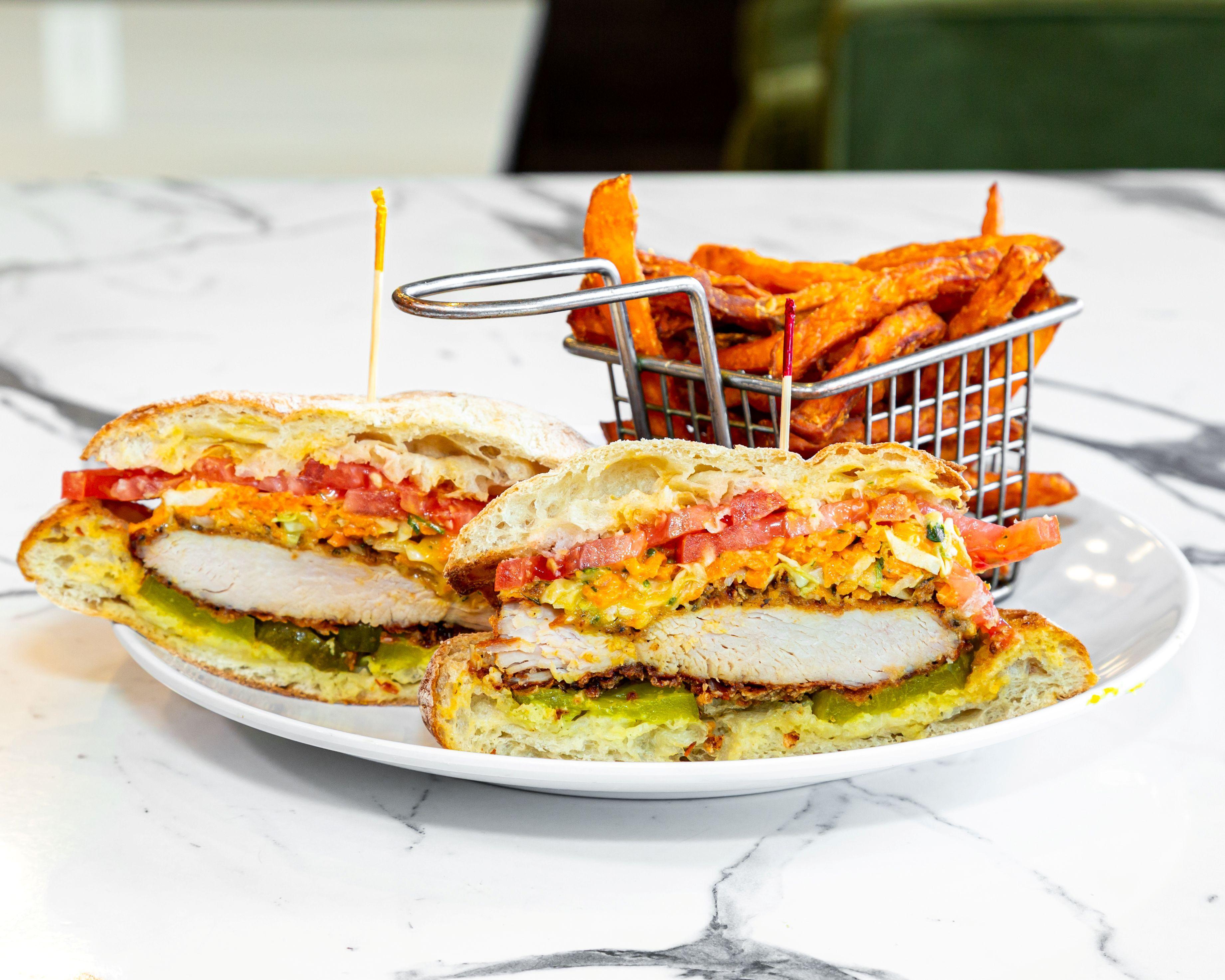 Buttermilk Chicken Sandwich.