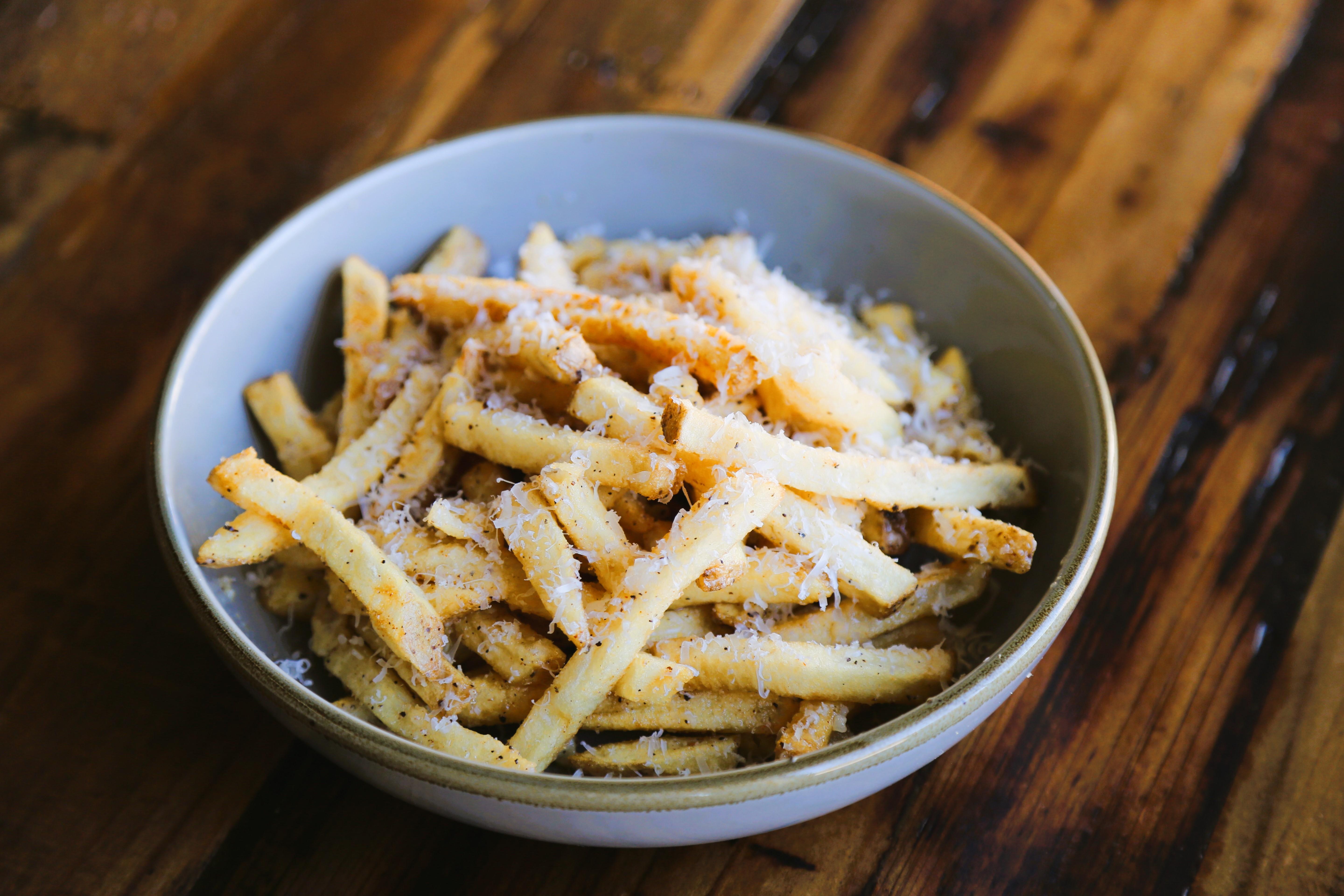 HP Garlic Parmesan Fries.