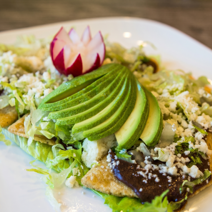 Botana de quesadillas.
