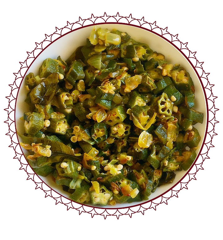 Bhindi Masala - Vegan.