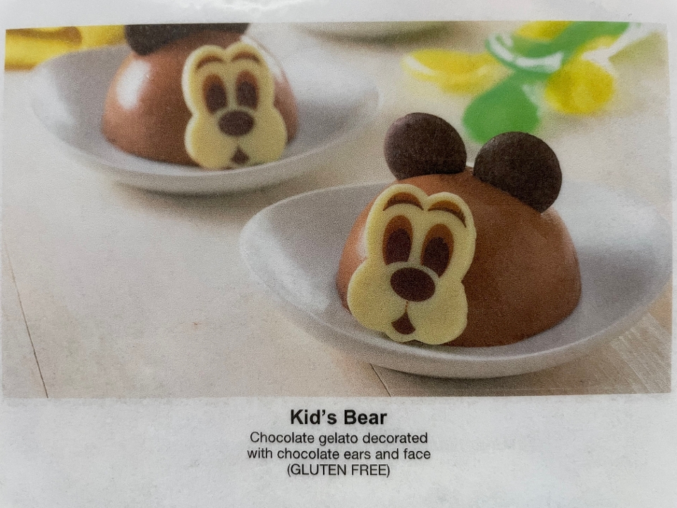 Kid’s Bear (Gluten Free).