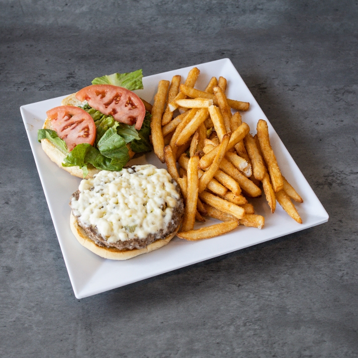 Lamb Burger.