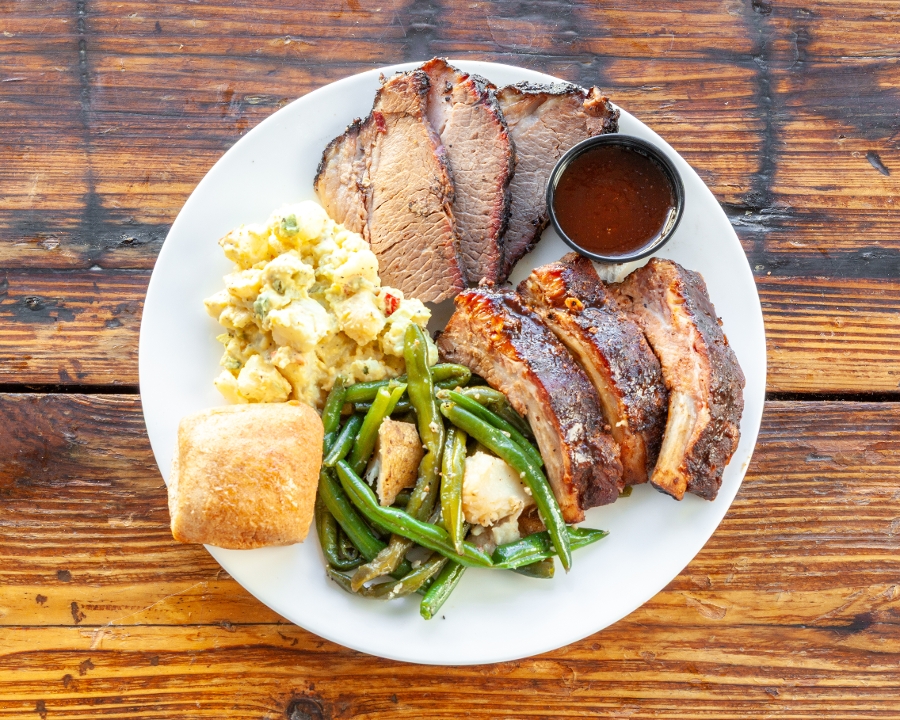 2 Meats & 2 Sides.