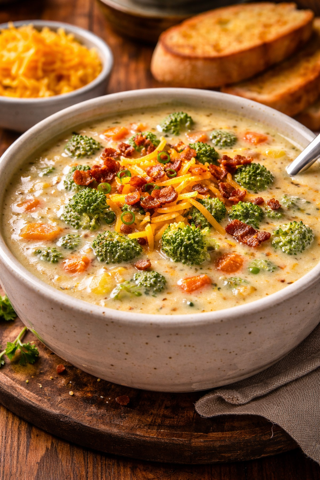 Broccoli Cheese Soup.