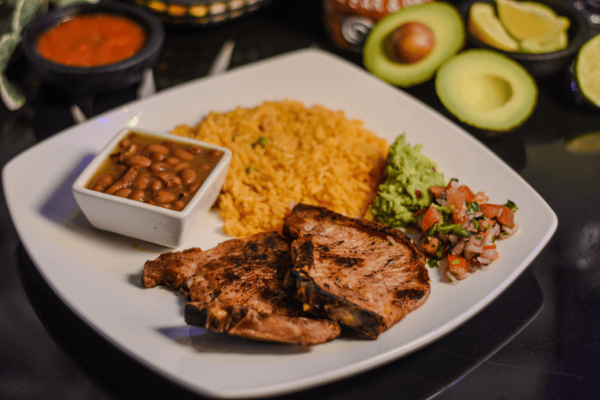 #24 Pork Chop Plate.