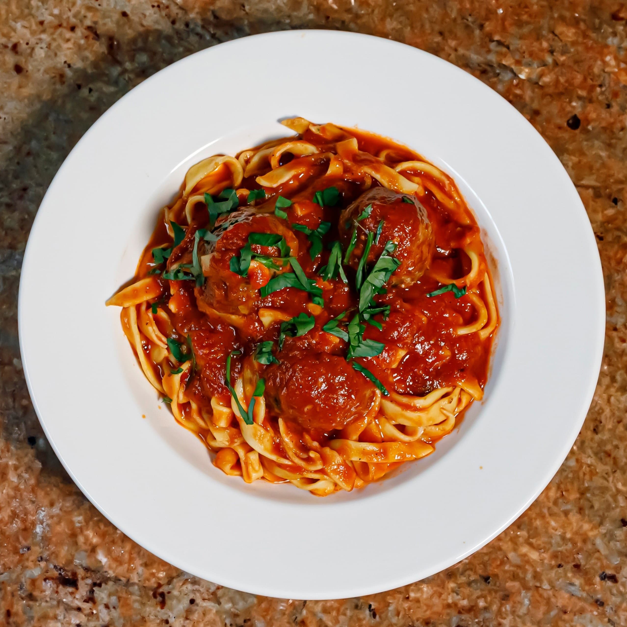 Spaghetti Meatballs.