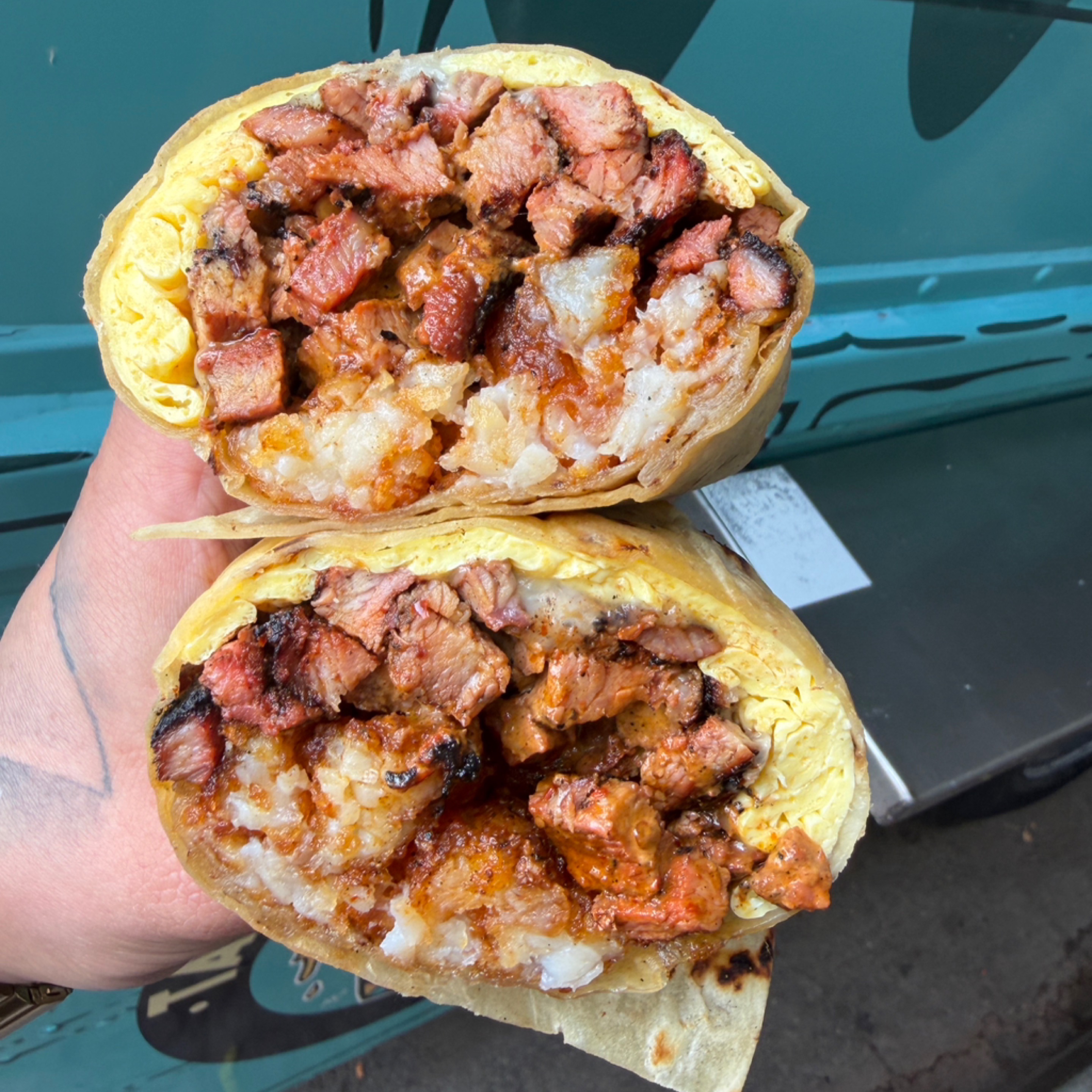 Breky Burrito.