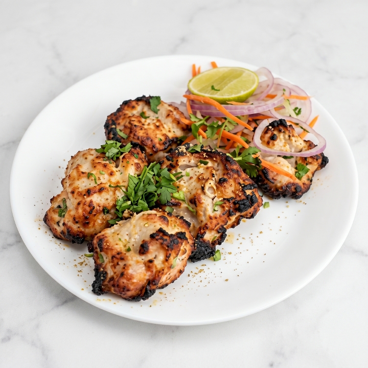 Malai Chicken Tikka.