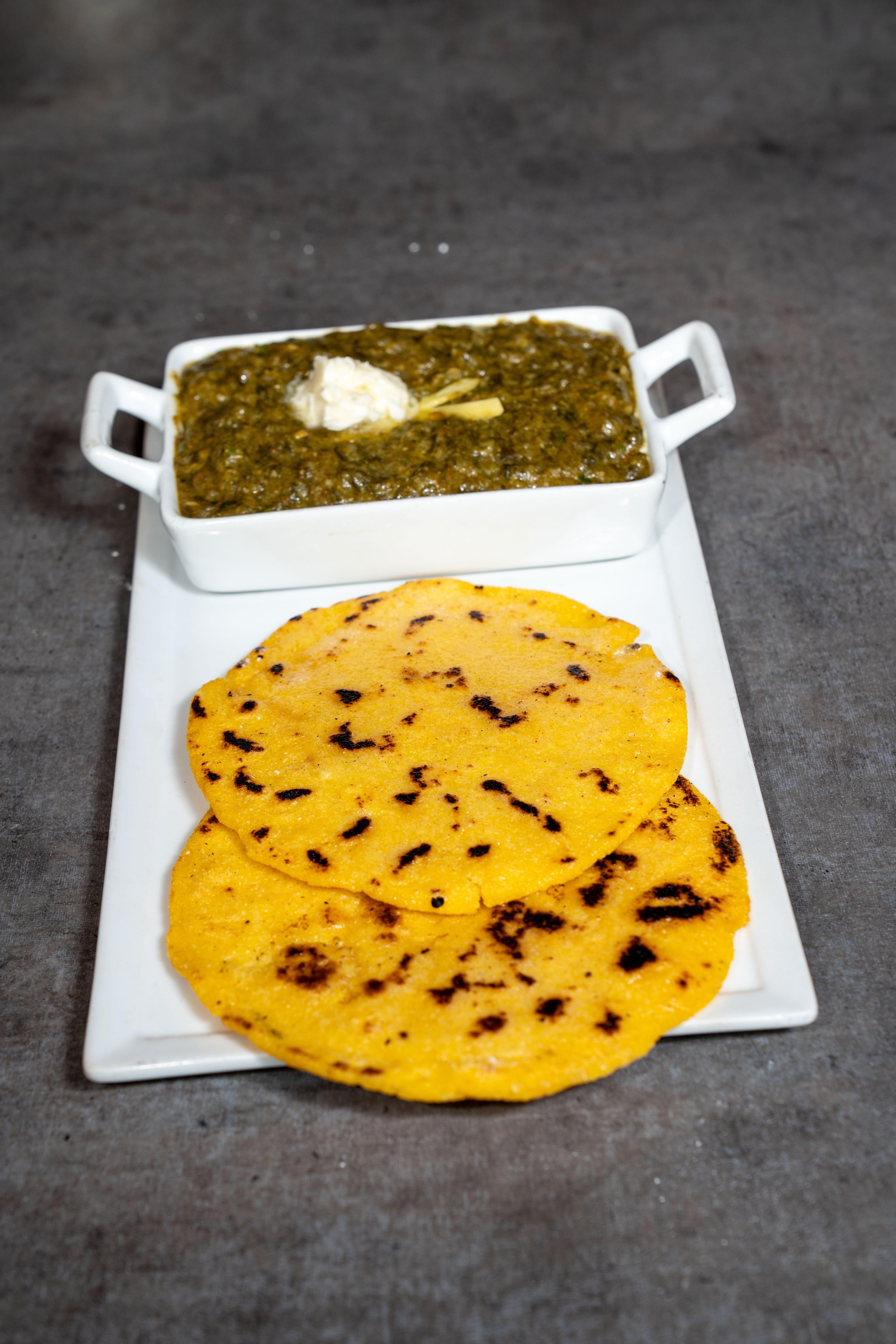 Saag & Makki Ki Roti.