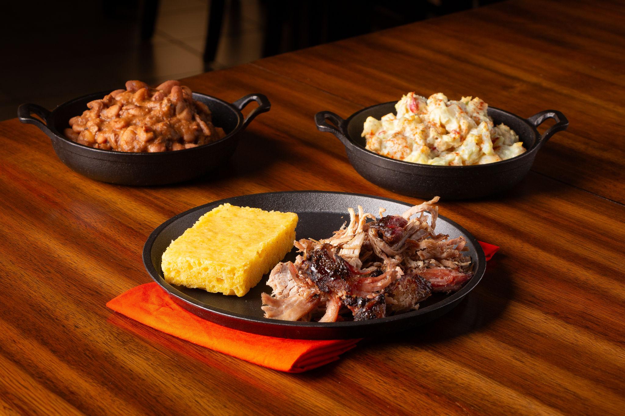 Pulled Pork Plate.