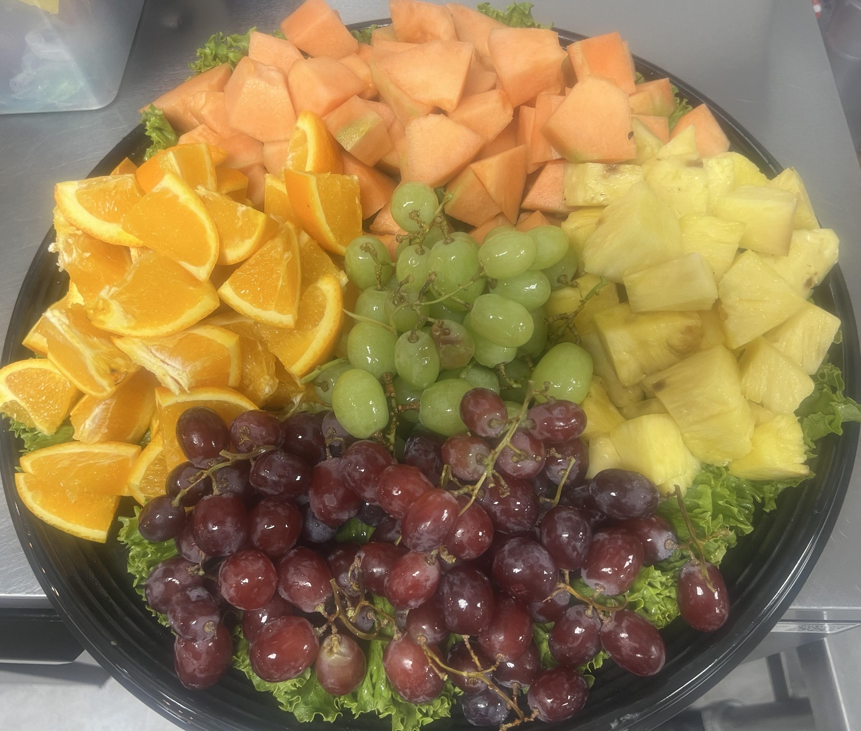 Fresh Fruit Tray.