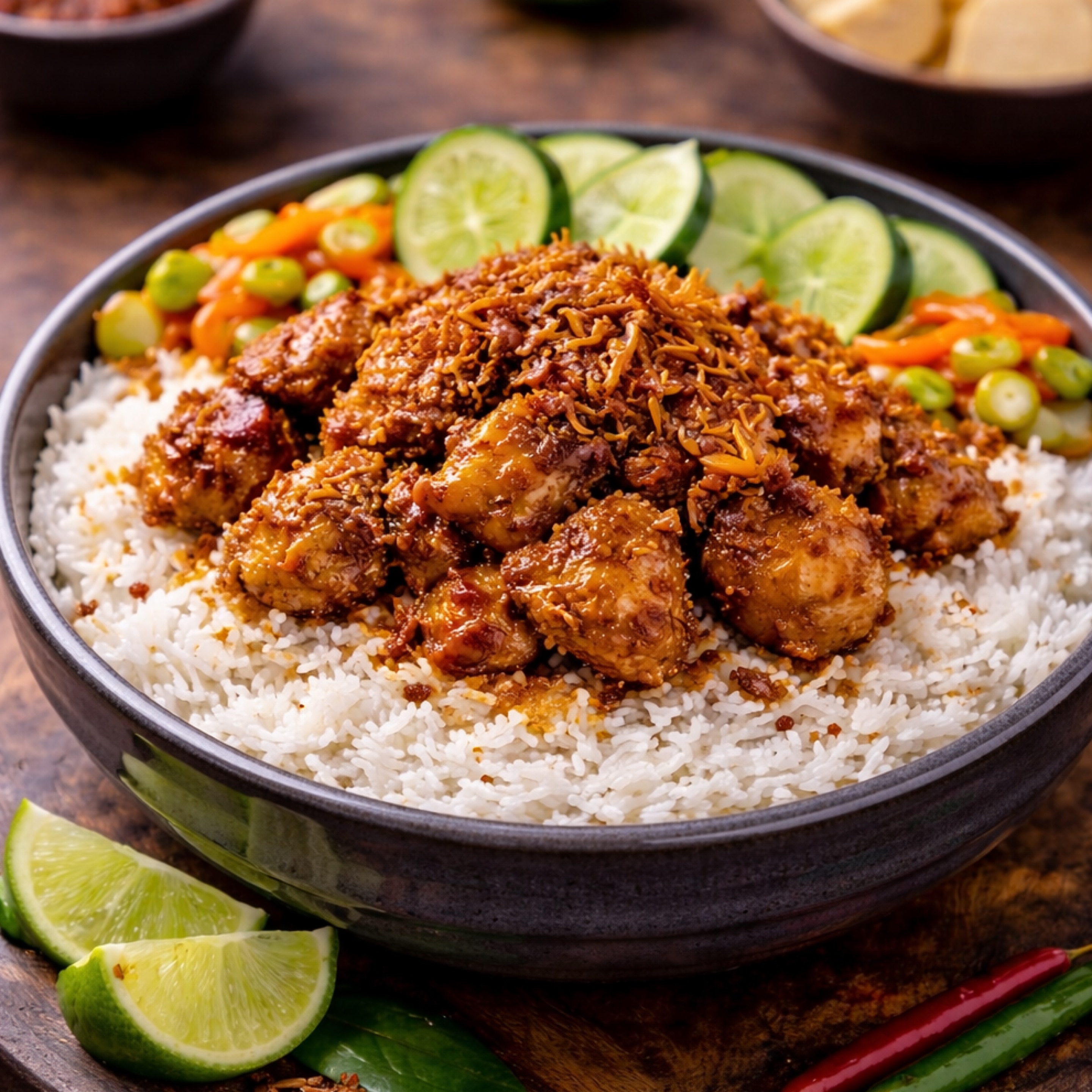 Galangal Chicken (Ayam Bumbu).