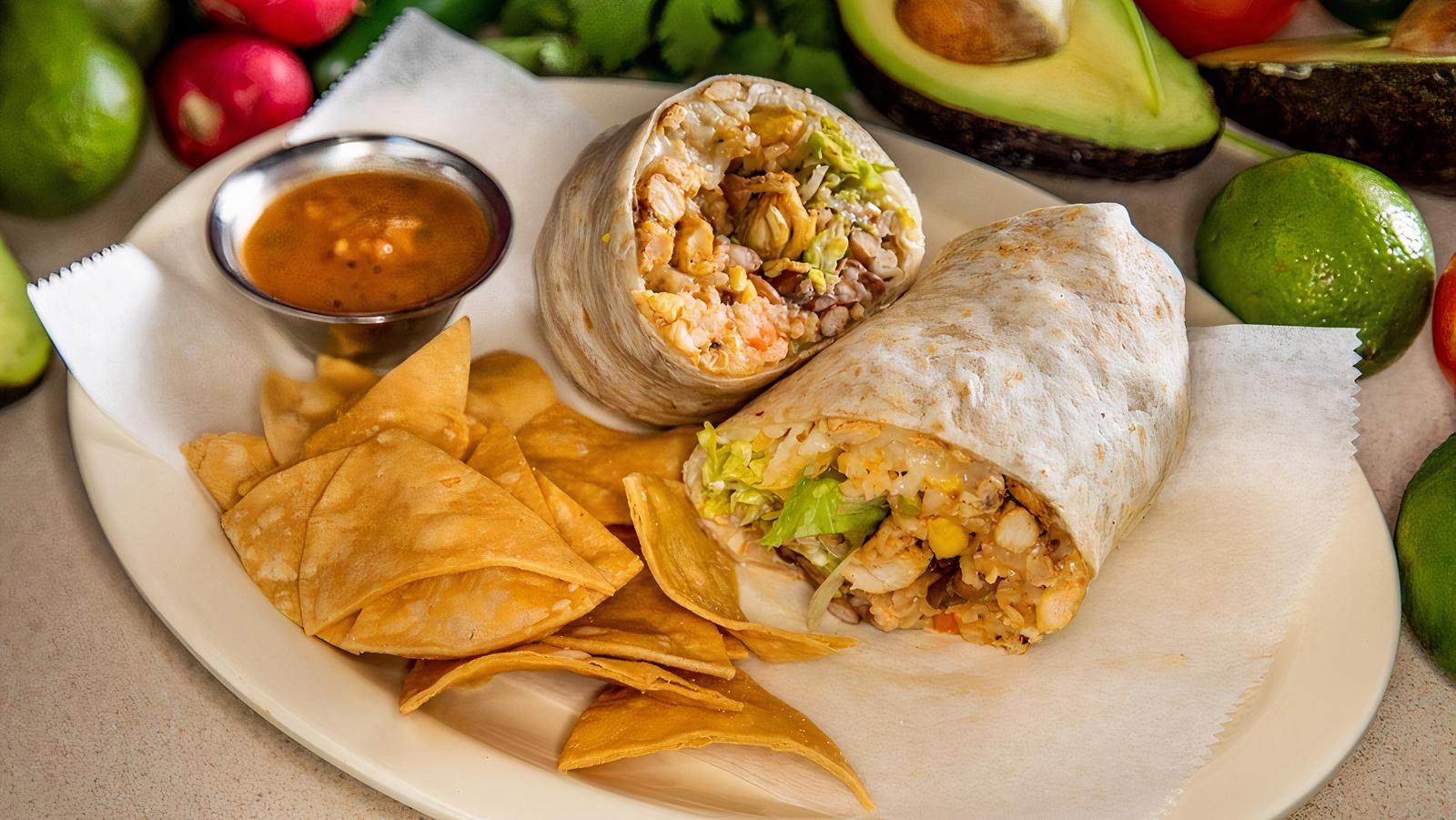 Chicken Burrito.