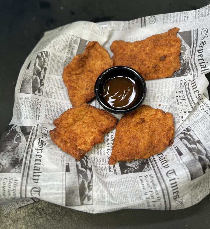 Chicken Fingers with Fries.