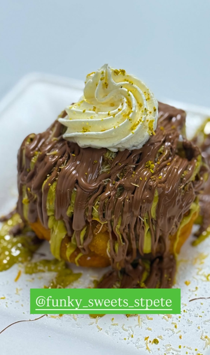 Dubai Chocolate Donut Bash.
