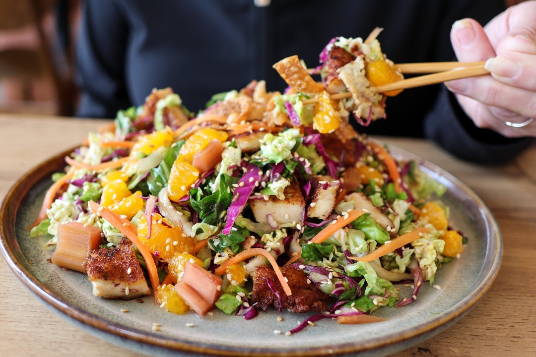 Asian Chicken Salad.
