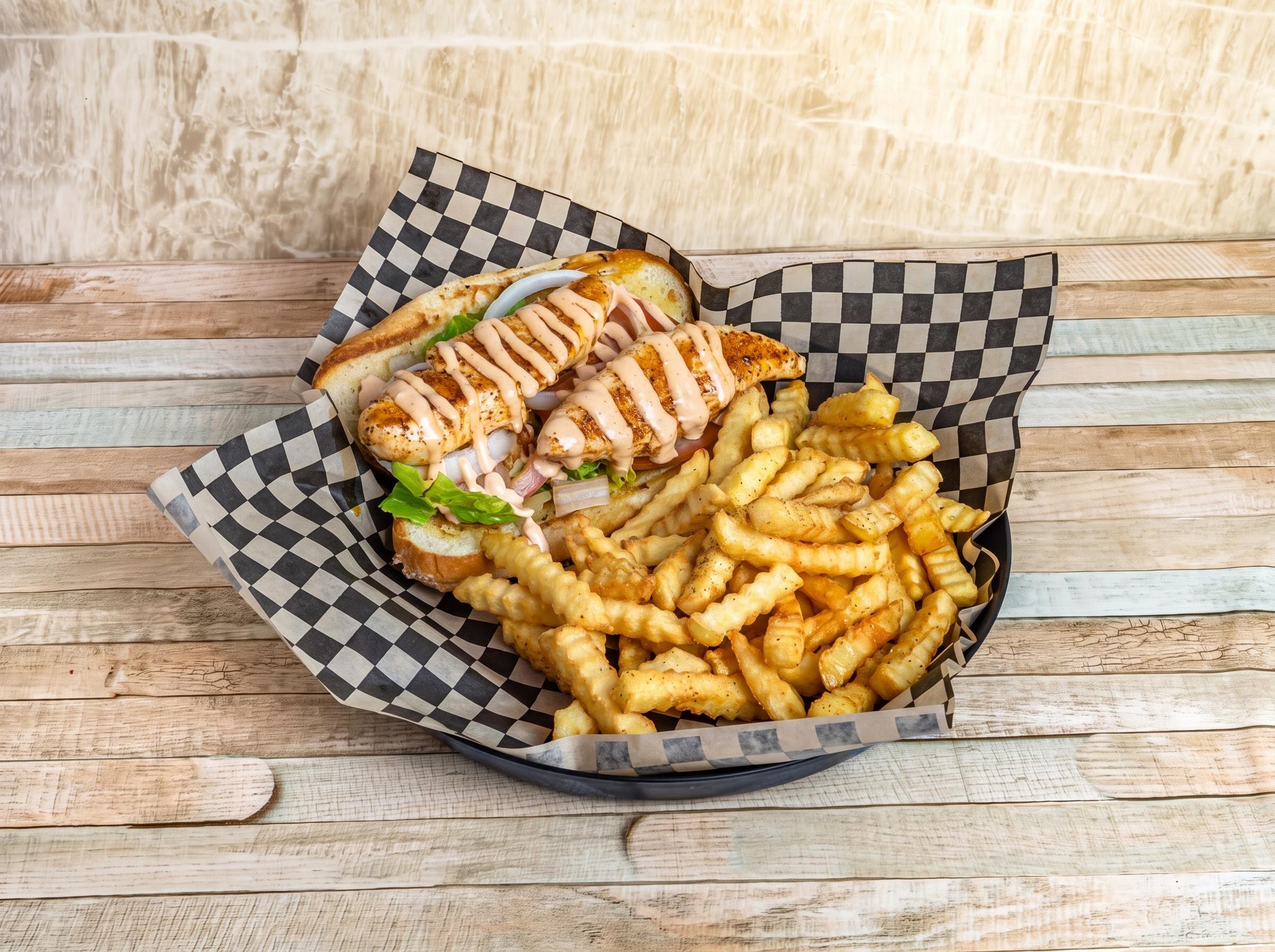 6" Chicken Poboy.