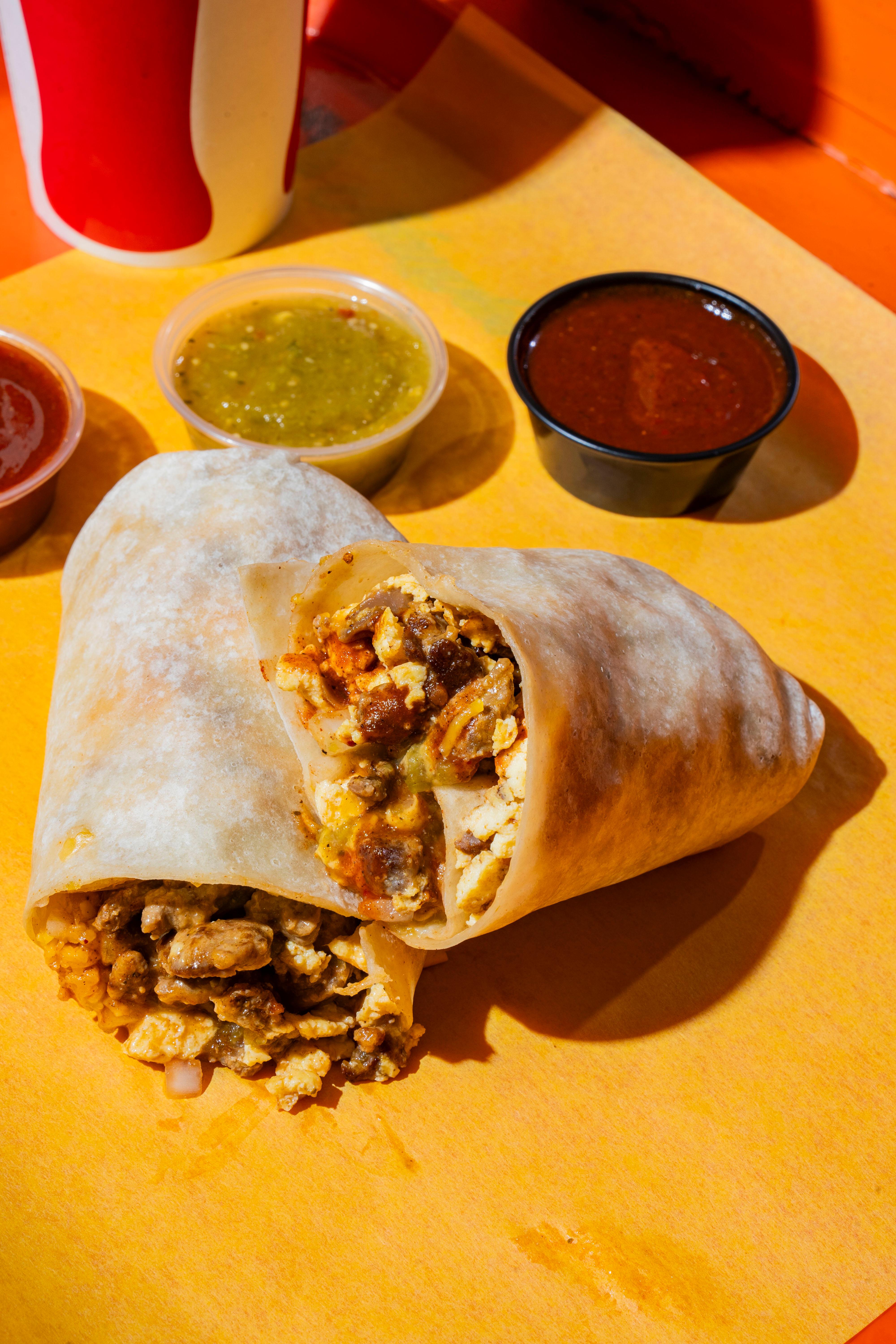 24 - Combo Breakfast Burrito.