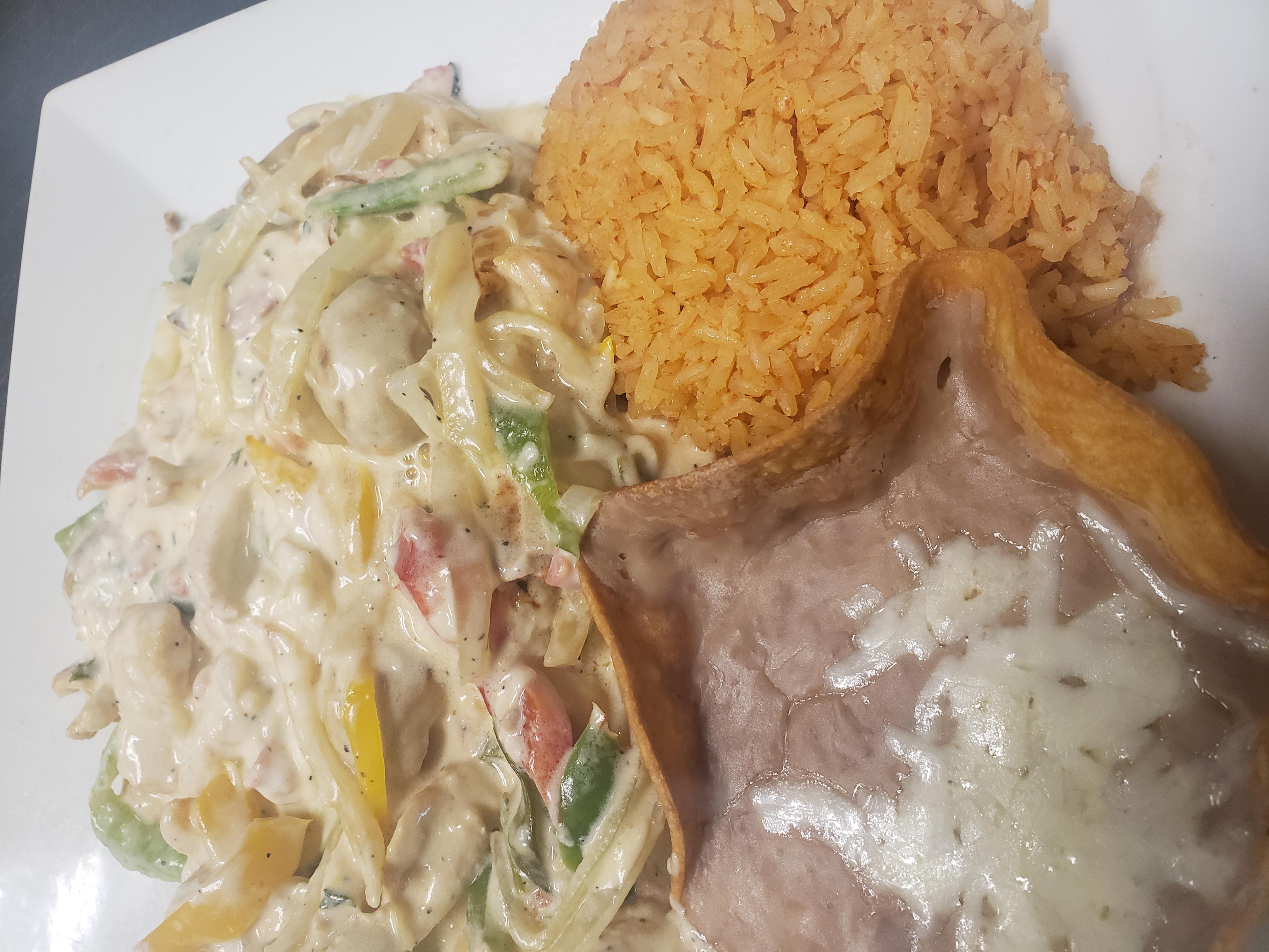 POLLO CON CREMA X15.