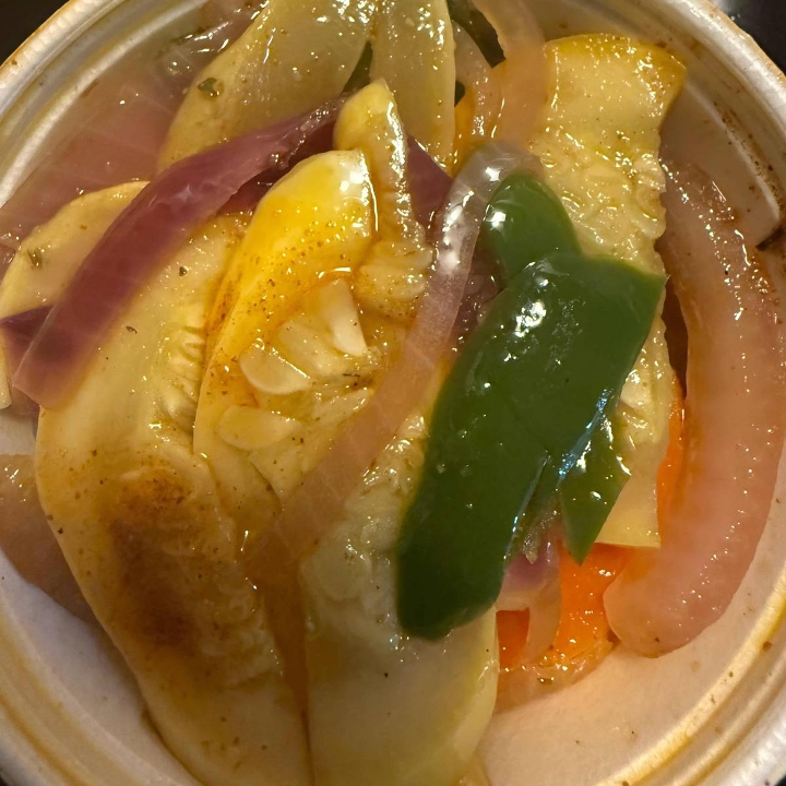 Seasonal Vegetables.