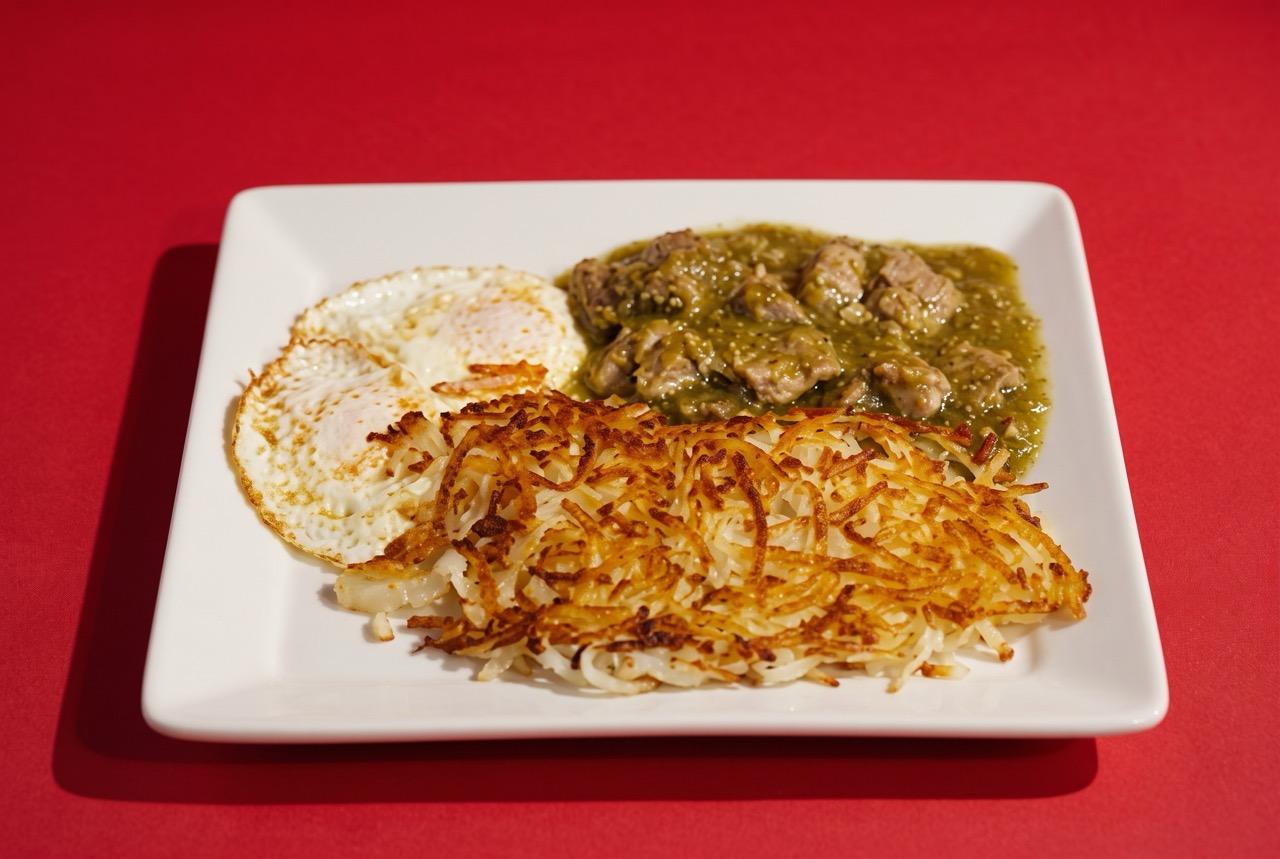 Chile Verde & Eggs.