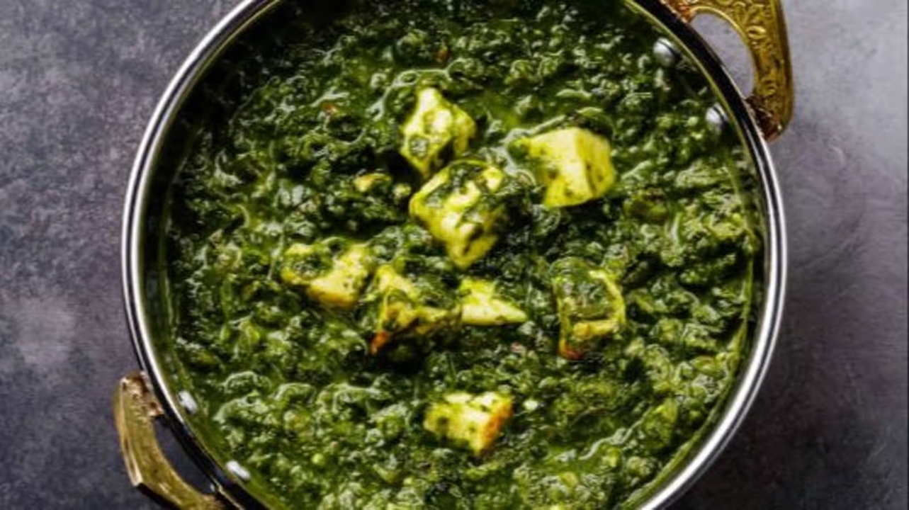 Palak Paneer.