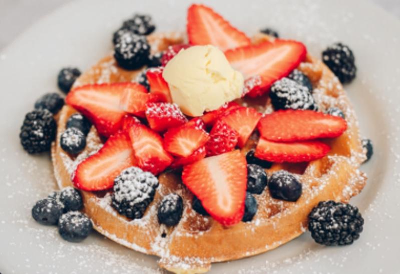 Berry Waffle.