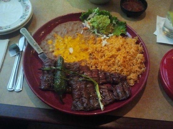 Lunch Carne Asada.
