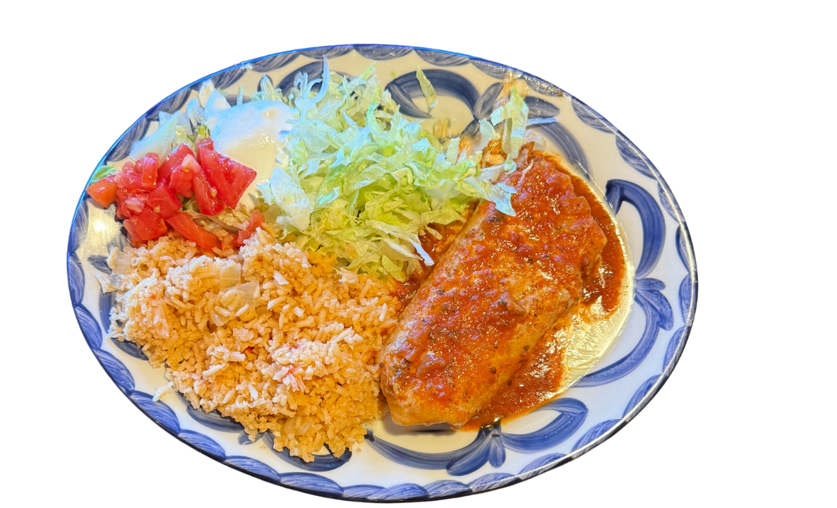 Lunch Chimichanga.