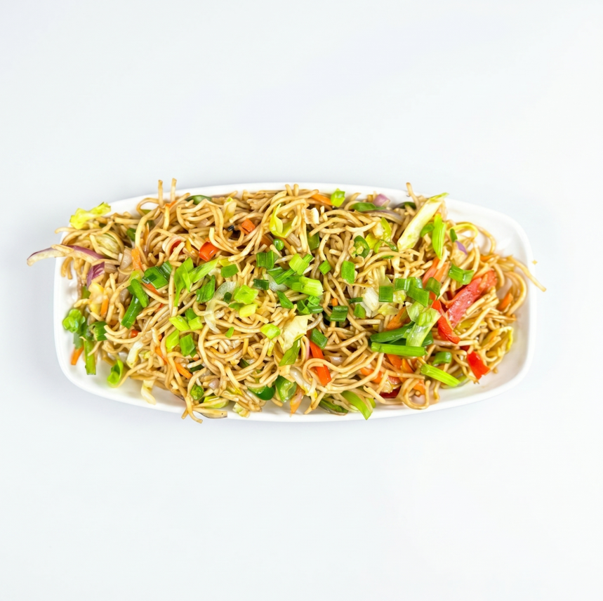 Veg Chili Garlic Noodles.