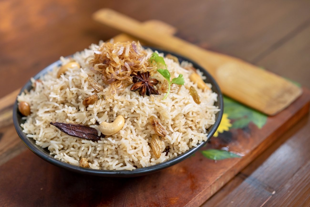 Wedding Style Ghee Rice - Paneer (Veg Spl Item) (V).