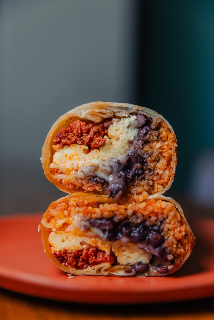Mexi Breakfast Burrito.