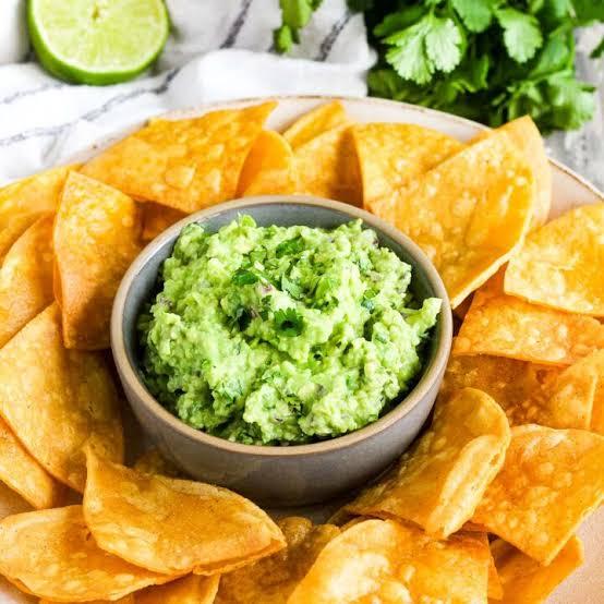 Chips and Guacamole.