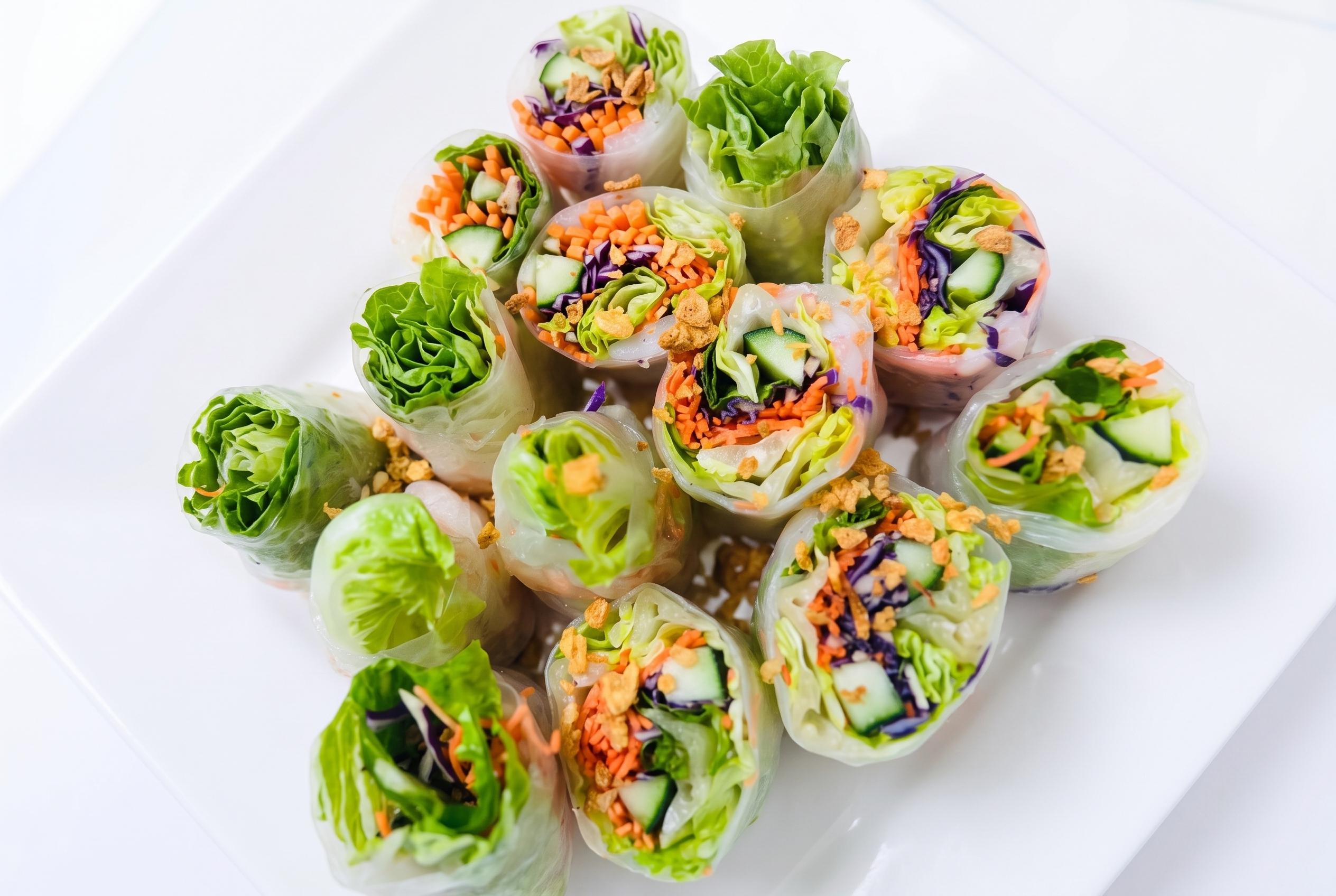 Shrimp fresh roll.