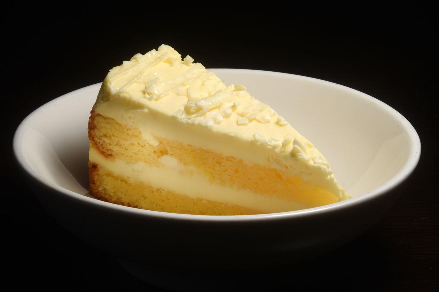 Limoncello Cake Slice.