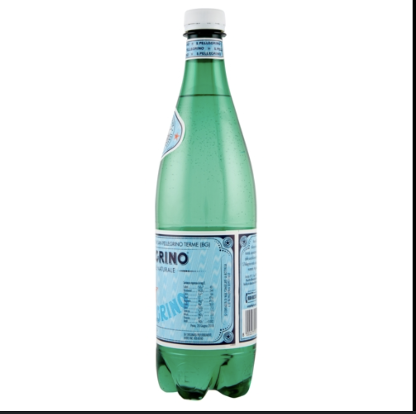 Sparking water pellegrino.