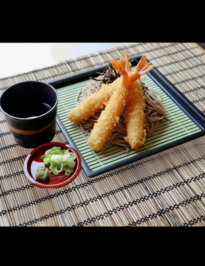 Zaru Soba Tempura.
