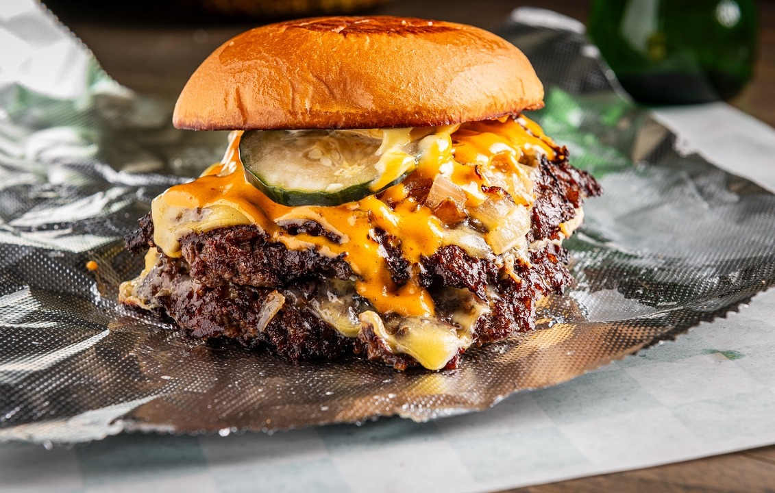 Wagyu Double Smashburger.