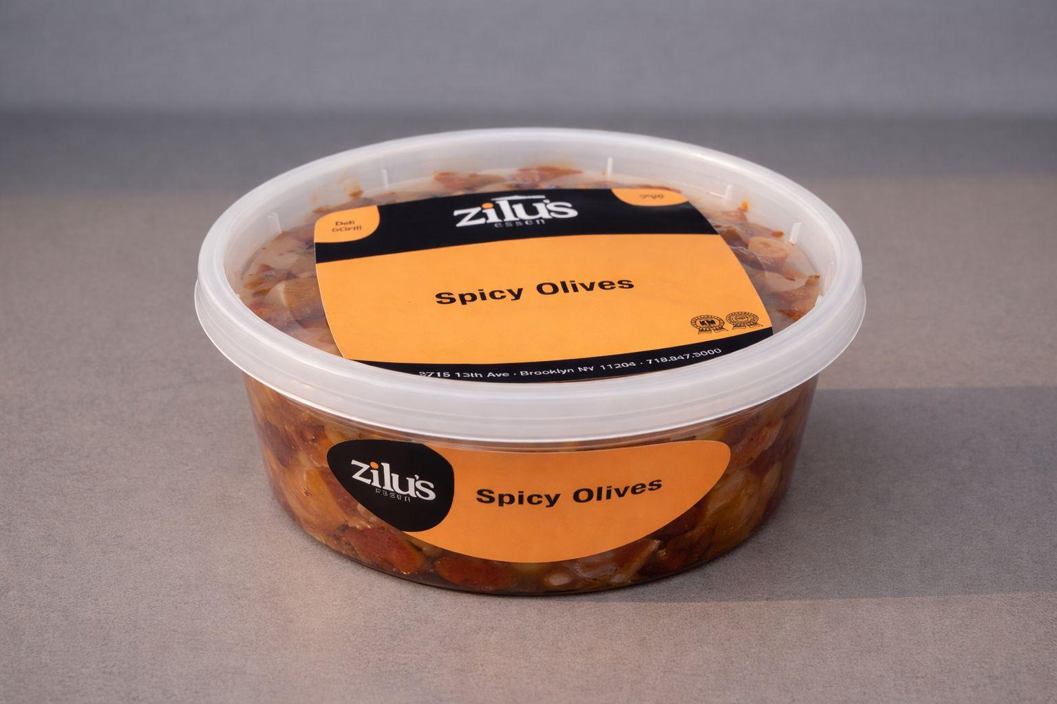 Spicy Olives.