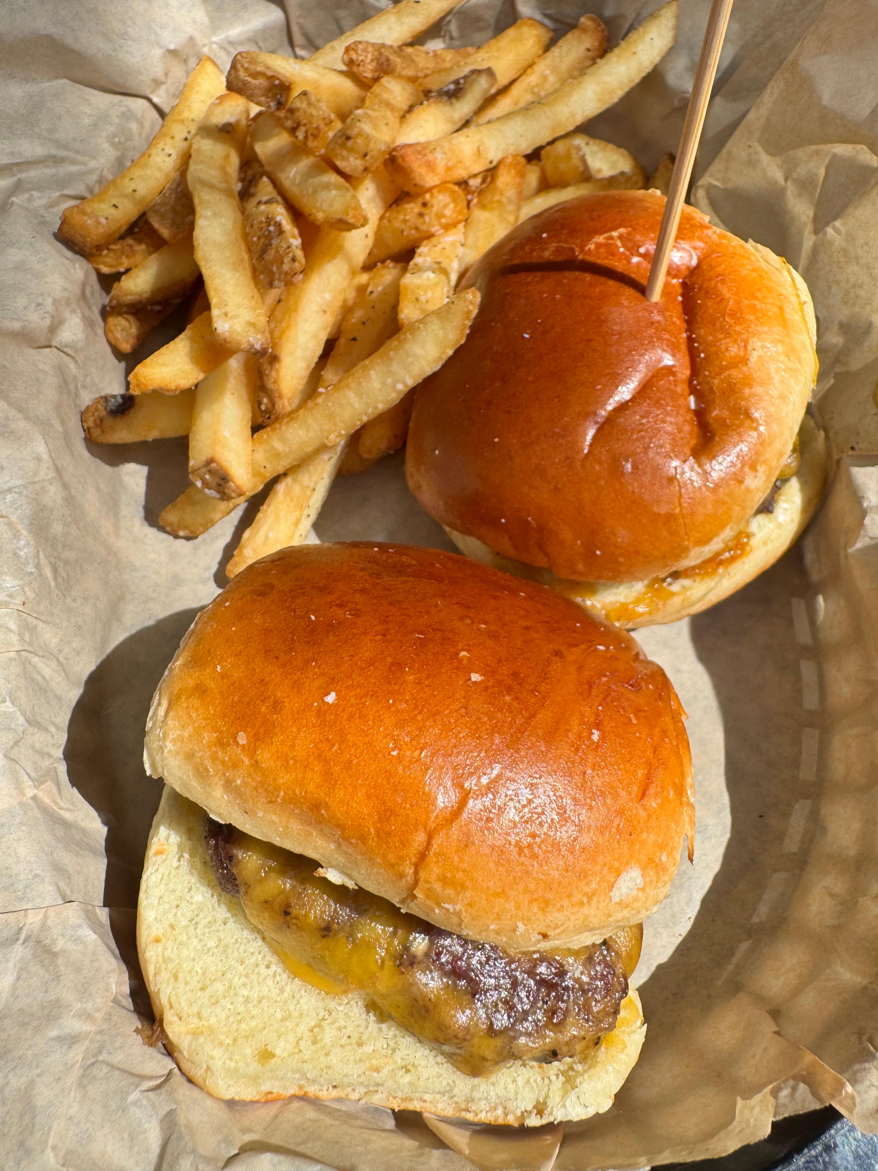 Kids Burger & Fries.