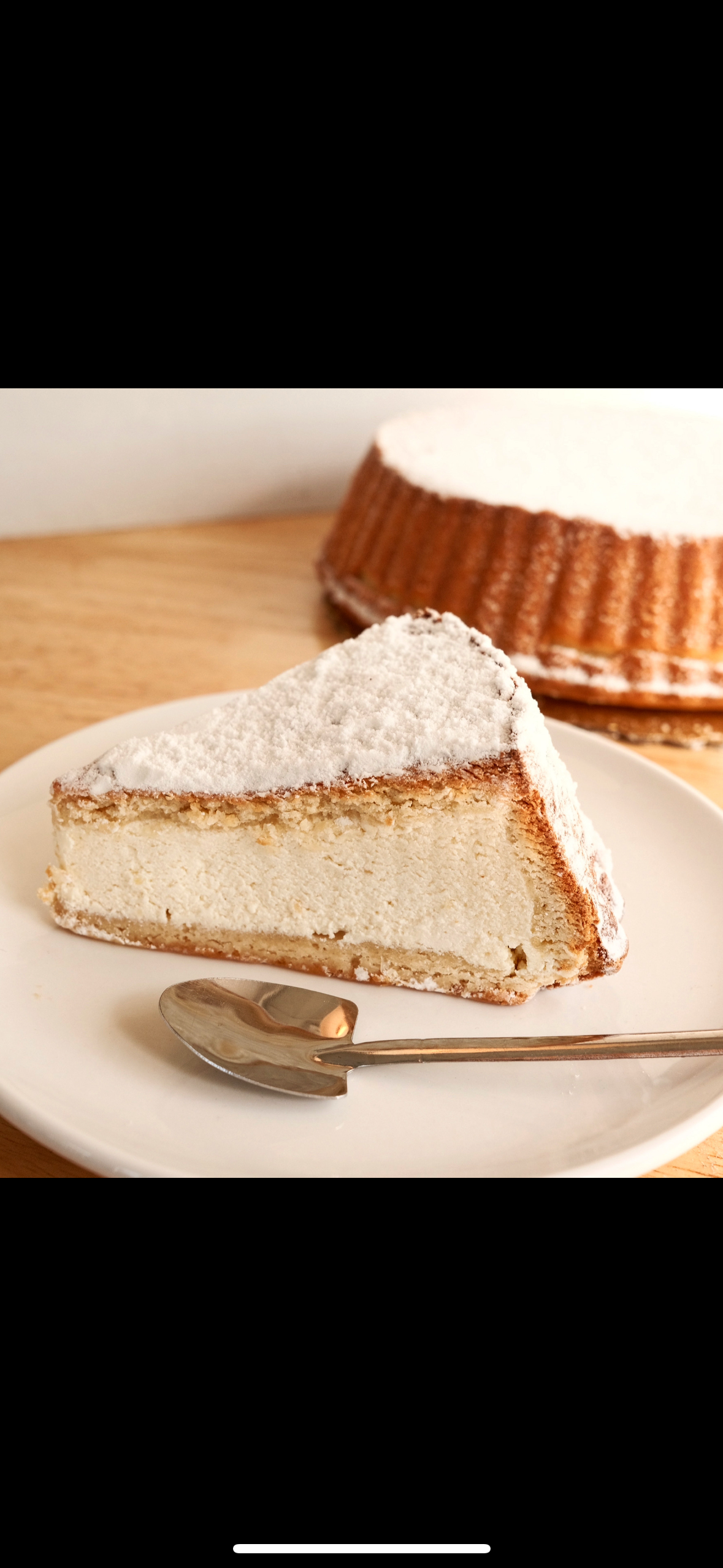 Ricotta Cake.