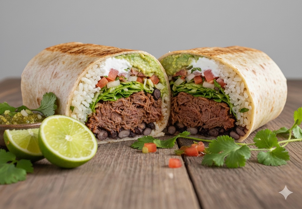 Barbacoa Burrito.