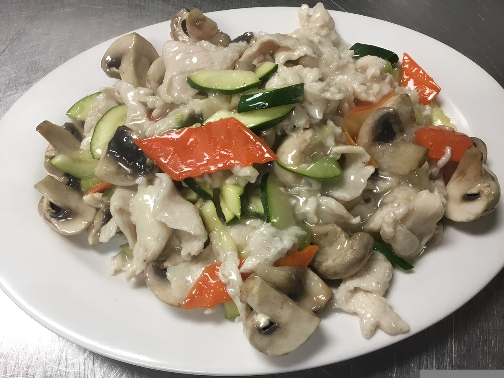 Mushroom Chicken (L).