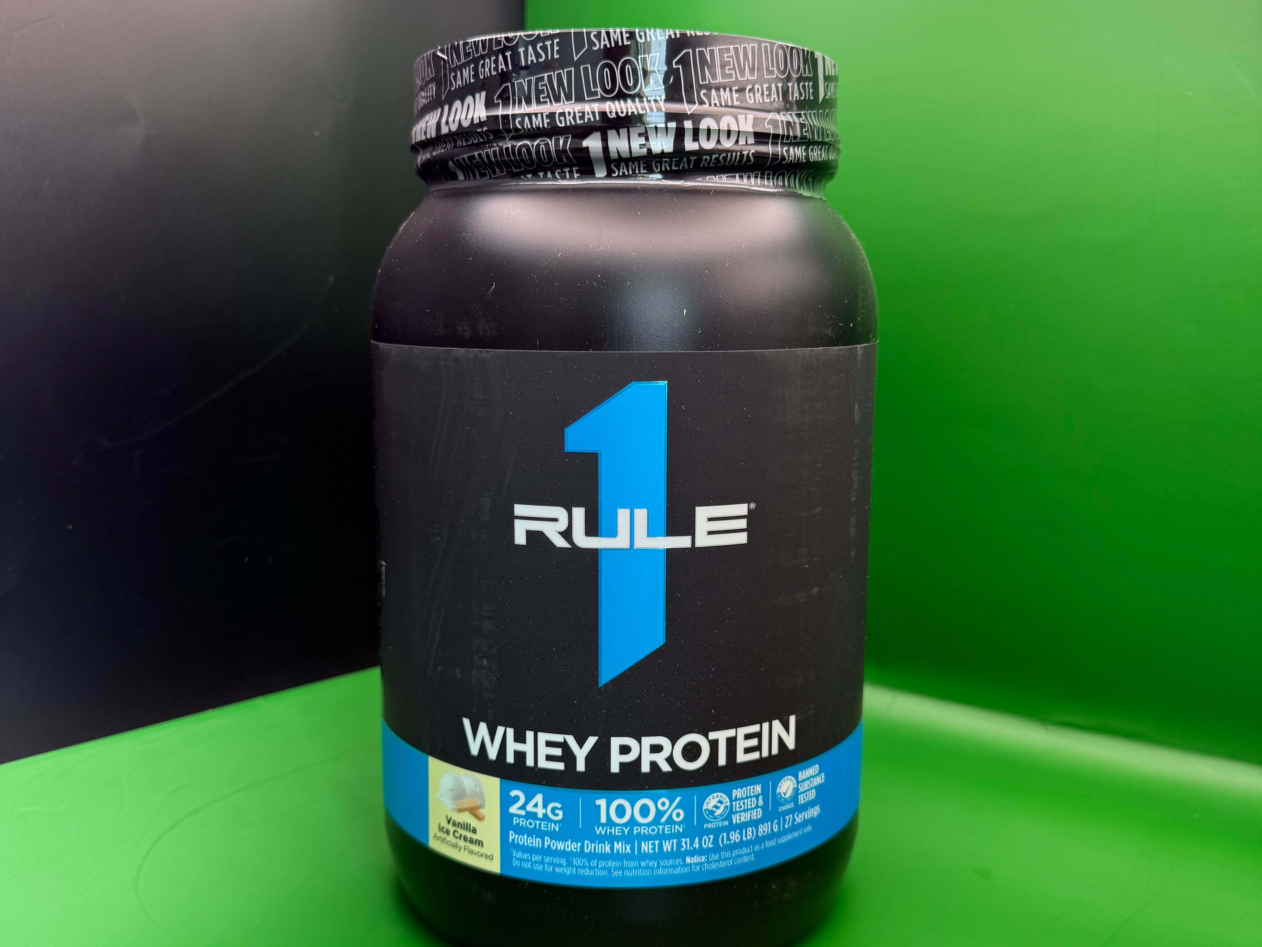 Rule 1 Whey Protein (Vanilla).