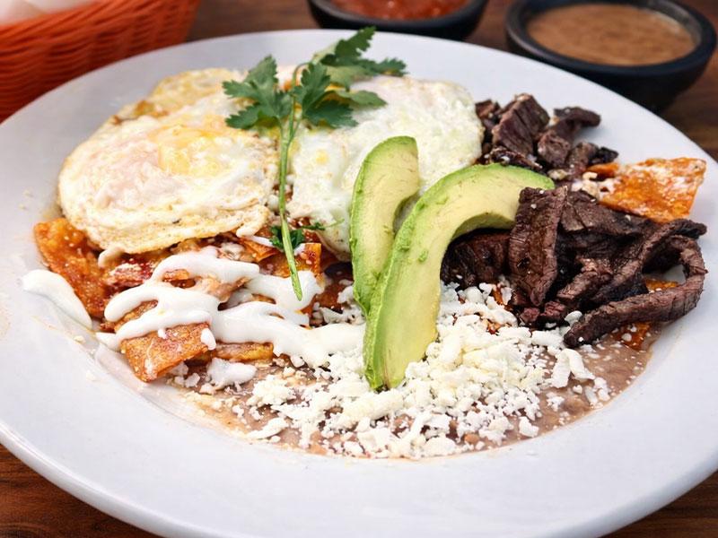 Si Senor Chilaquiles Bowl.