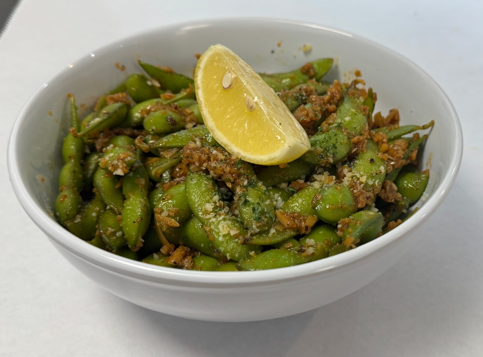 Cajun Edamame.