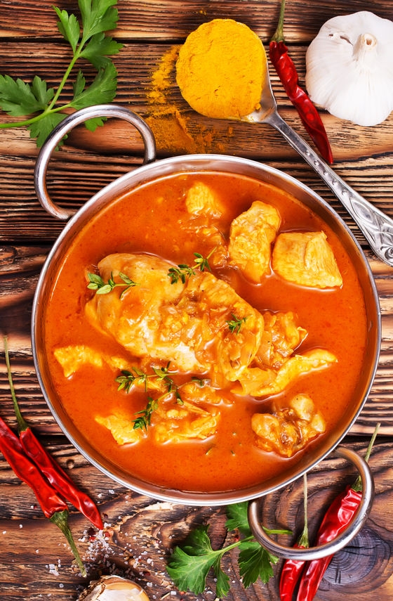Kadai Chicken.