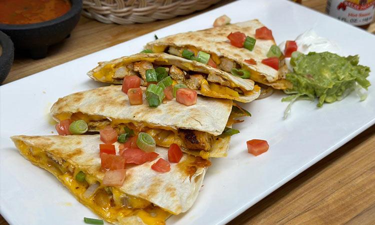Chicken Fajita Quesadilla.