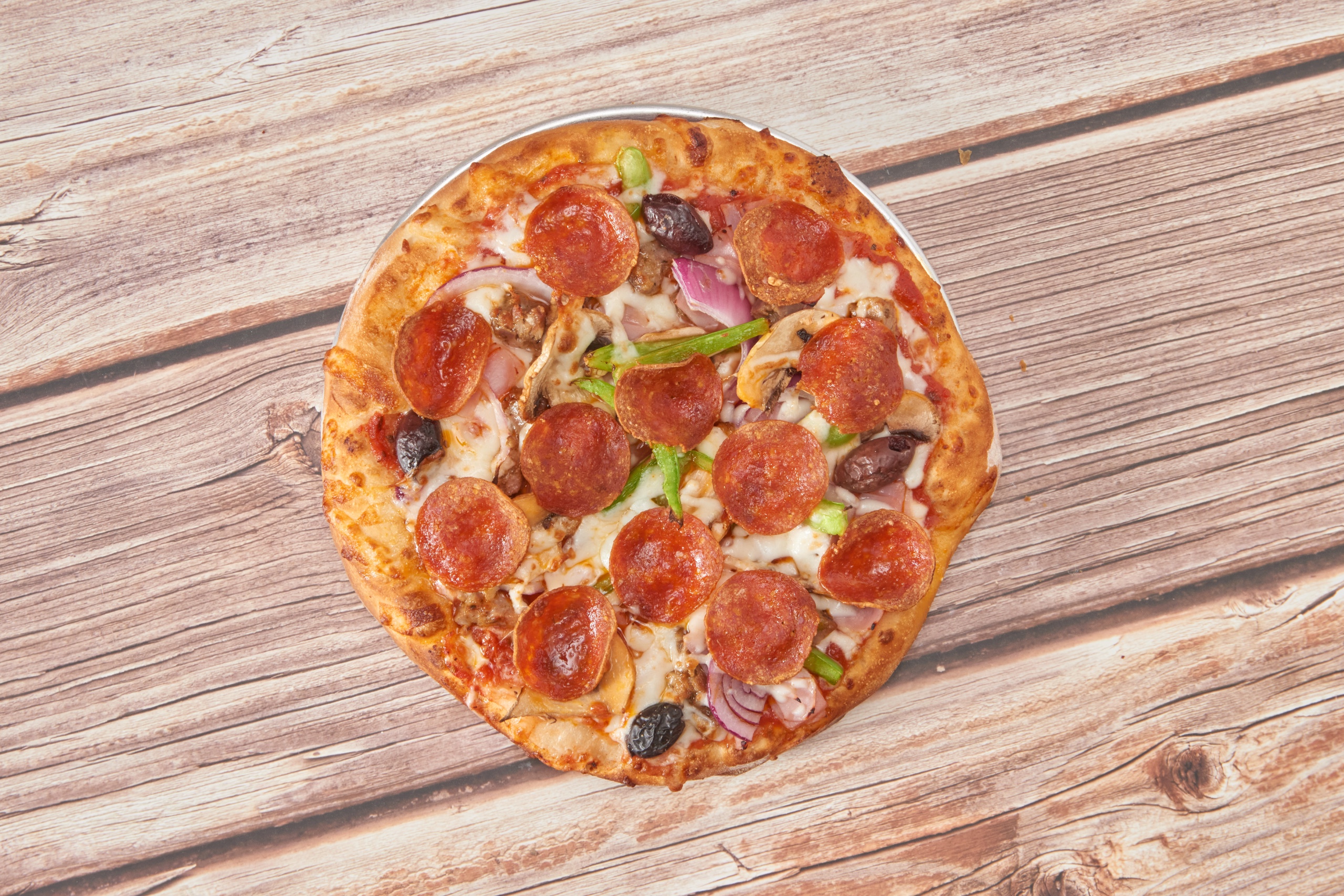 The Ultimate Supreme Pizza.